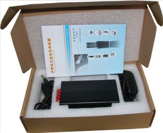 3G WIFI GPS Signal Jammer Shield with 5 Antenna , 10m Jamming Range