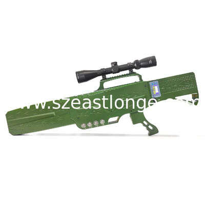 Sistem Anti Drone Gaya Pistol Portabel Kecil 6/8 Pita Warna Hijau Navy Dengan Baterai Internal Untuk Intersepsi Drone