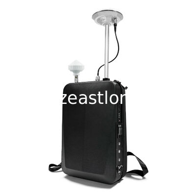 6 Saluran 3000m Sistem GPS Spoofing untuk UAV Anti Drone dengan lokasi GPS palsu dan Super Jamming