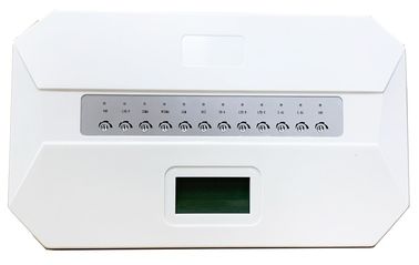 12 Bands IoT Software Control Cell Phone Wifi Signal Jammer Built In Antennas With LCD Screen